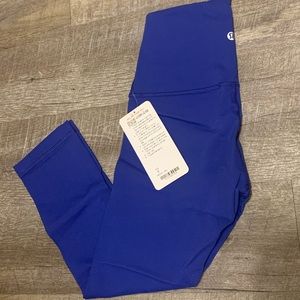 Lululemon wunder under high rise crop
